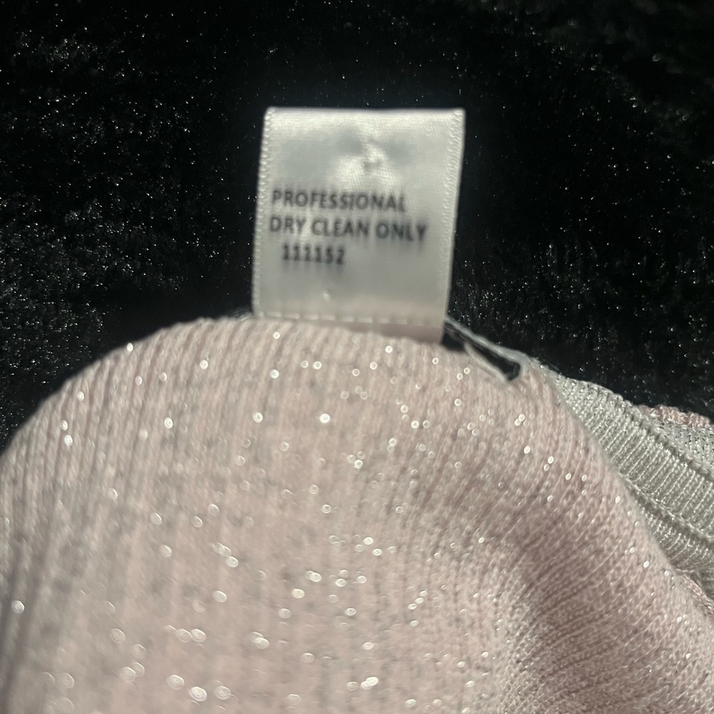 OOLALA Shimmer Ribbed Knit Cardigan In Pink - Picture 7 of 7